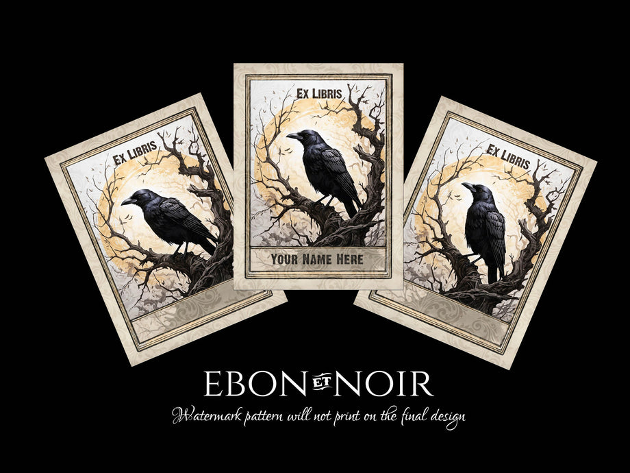 Architectural Arch, Personalized Ex-Libris Bookplates, Crafted on Trad –  Ebon et Noir