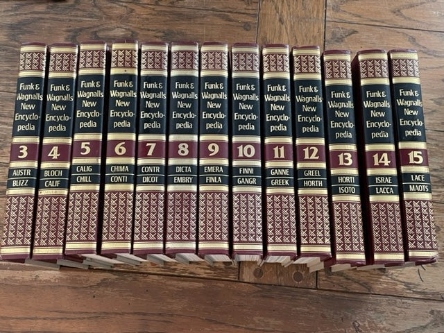 Funk & Wagnalls Encyclopedia Set 1979 Volumes 1-27 W/ 2 Index offers (30 Books)see All